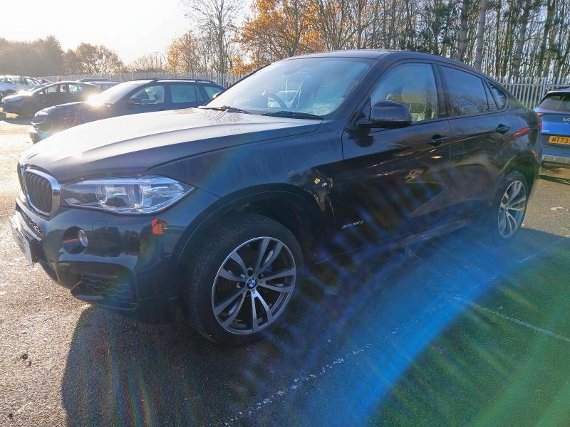 2017 BMW X6 XDRIVE30D M SPORT 5DR STEP AUTO for sale at Copart SANDTOFT