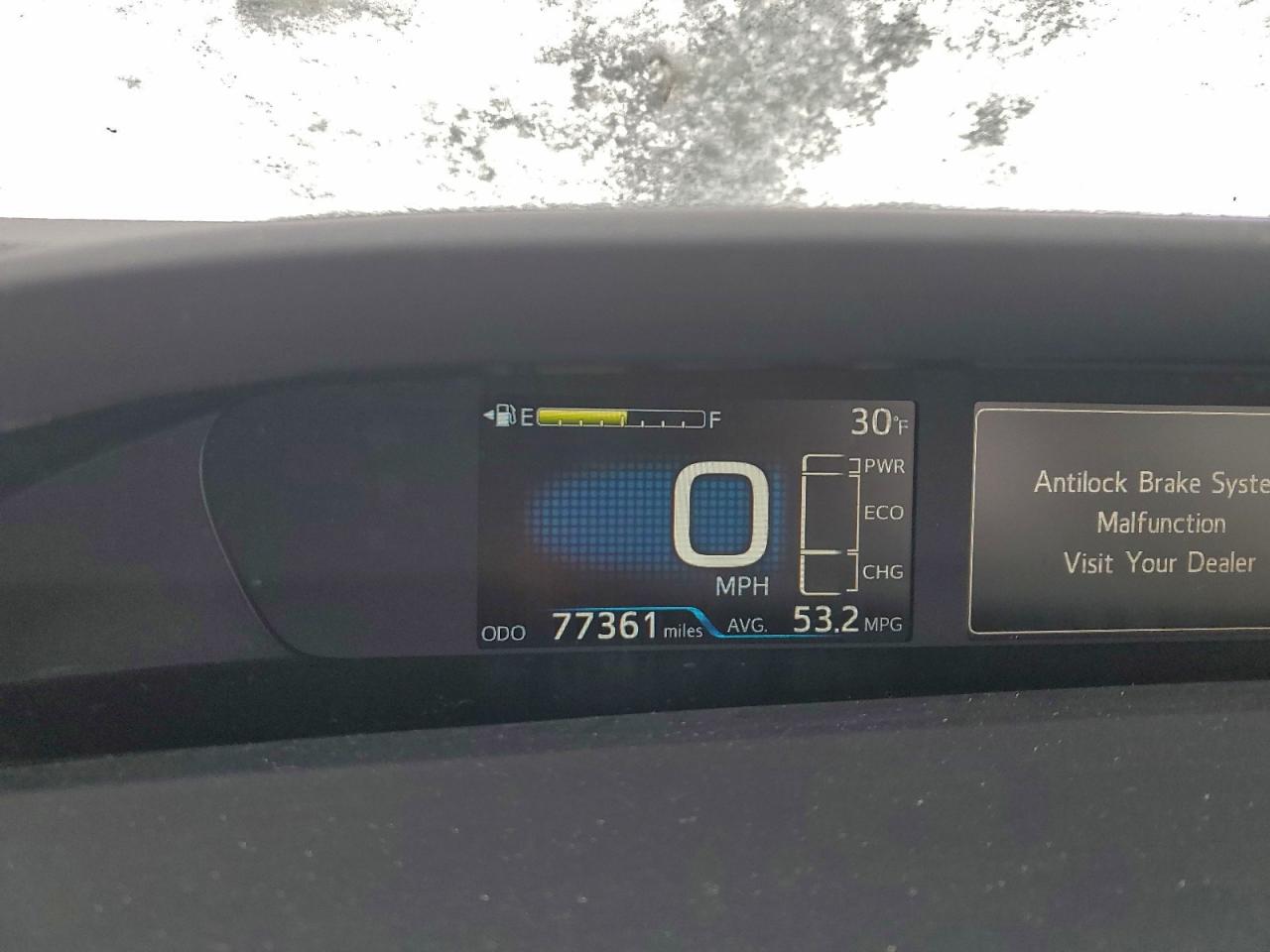 2019 Toyota Prius VIN: JTDKARFU5K3081776 Lot: 94312135