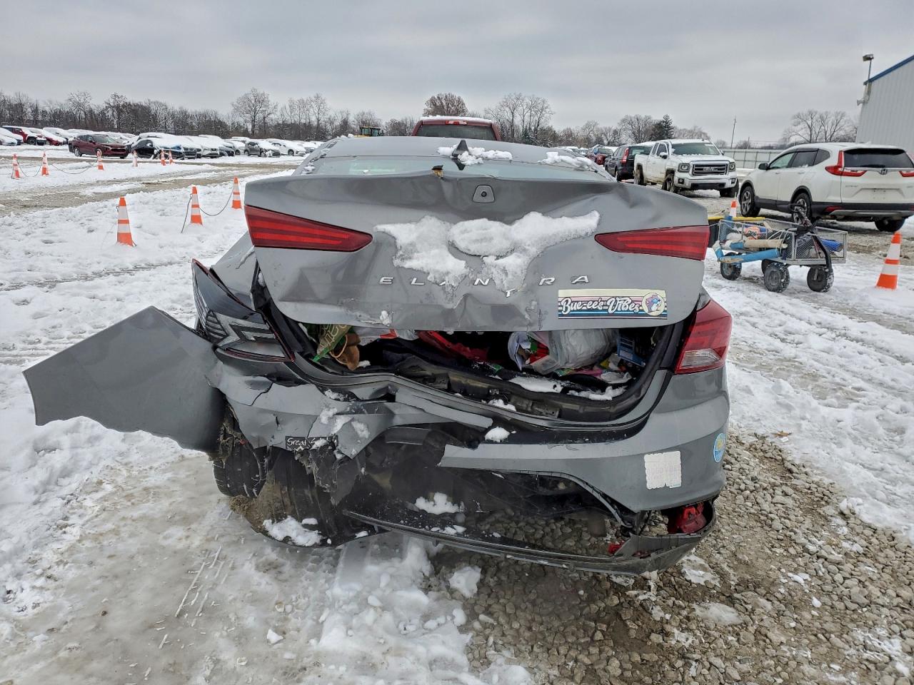 2020 Hyundai Elantra Sel VIN: 5NPD84LF6LH517800 Lot: 95065575