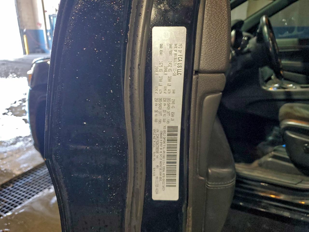 2019 Jeep Grand Cherokee Laredo VIN: 1C4RJFAG6KC592508 Lot: 96111105