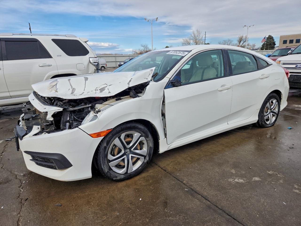 2016 Honda Civic Lx VIN: 19XFC2F57GE022451 Lot: 97052575