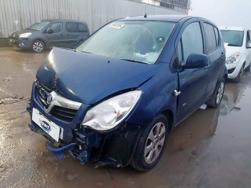2009 VAUXHALL AGILA 1.2 16V DESIGN 5DR for sale at Copart PETERLEE