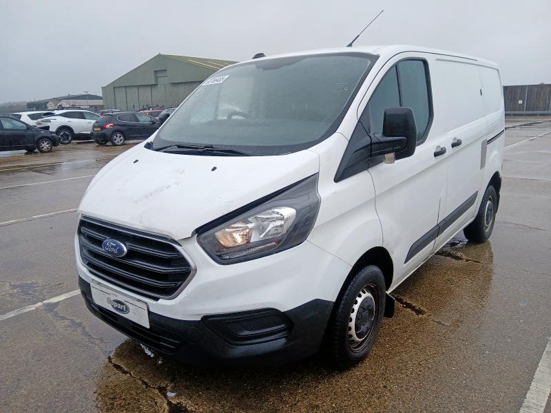 2021 FORD TRANSIT CUSTOM 2.0 ECOBLUE 105PS LOW ROOF LEADER VAN for sale at Copart NEWBURY