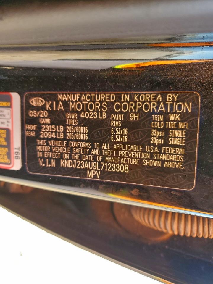 2020 Kia Soul Lx VIN: KNDJ23AU9L7123308 Lot: 96172845