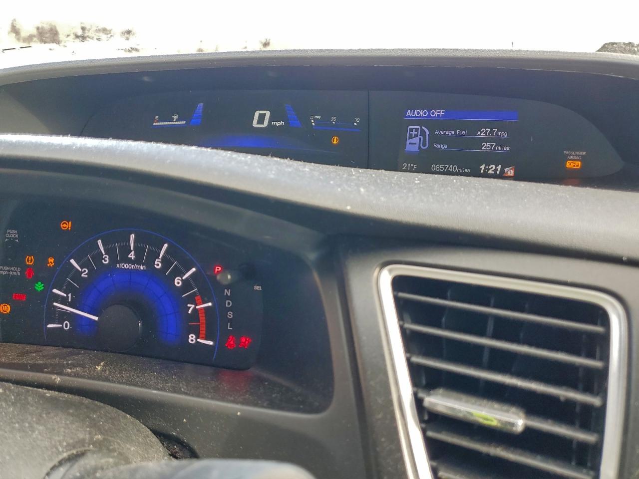 2015 Honda Civic Lx VIN: 19XFB2F57FE222151 Lot: 95153885