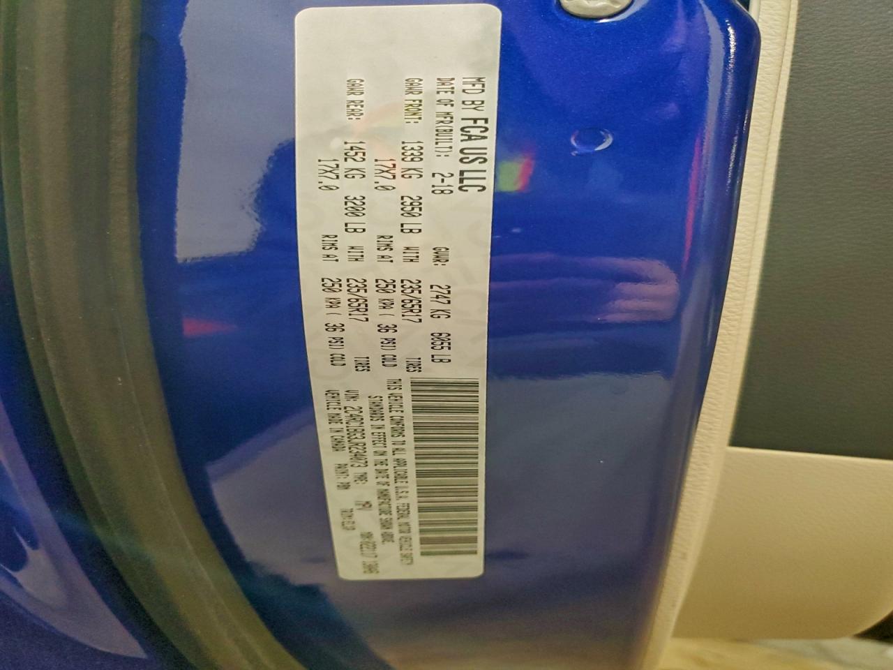 2018 Chrysler Pacifica Touring L VIN: 2C4RC1BG3JR234073 Lot: 94766545