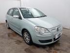 2009 VOLKSWAGEN POLO 1.4 BLUEMOTION 2 TDI 80 5DR for sale at Copart GLOUCESTER