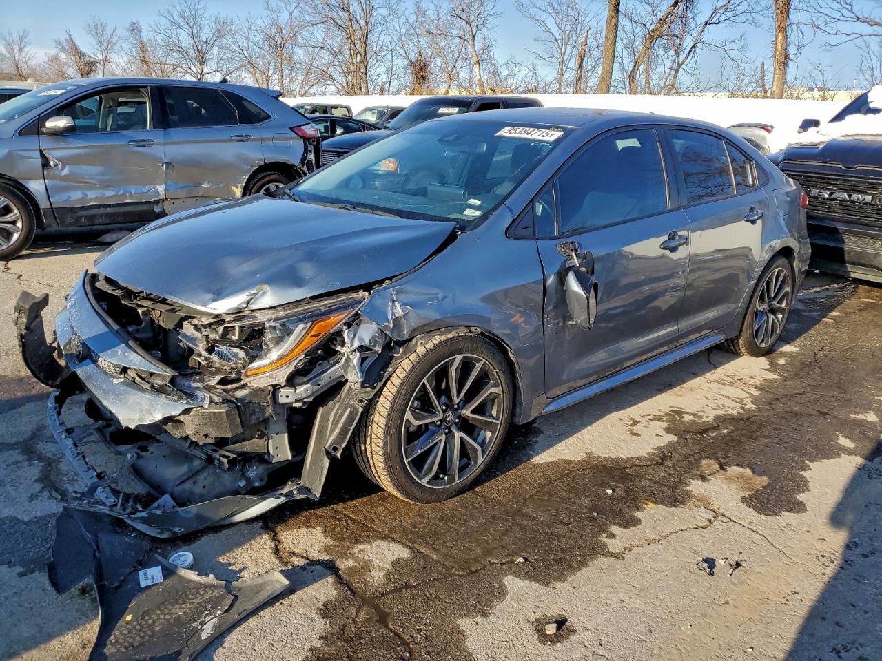 2021 Toyota Corolla Le VIN: 5YFEPMAE9MP260413 Lot: 95384715