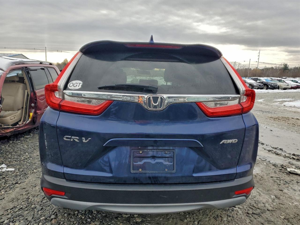 2017 Honda Cr-V Ex VIN: 5J6RW2H52HL039453 Lot: 93636605