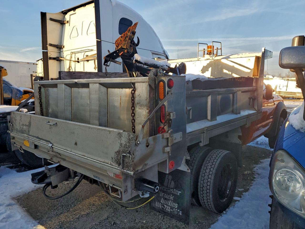 2007 Ford F550 Super Duty Dump Truck VIN: 1FDAF57P07EB08937 Lot: 95670035