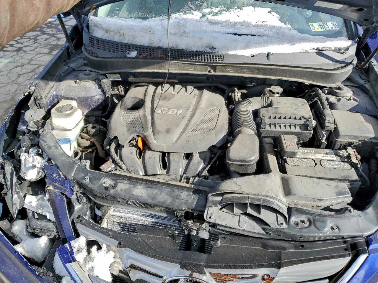 2011 Hyundai Sonata Se VIN: 5NPEC4AC2BH035044 Lot: 94602755