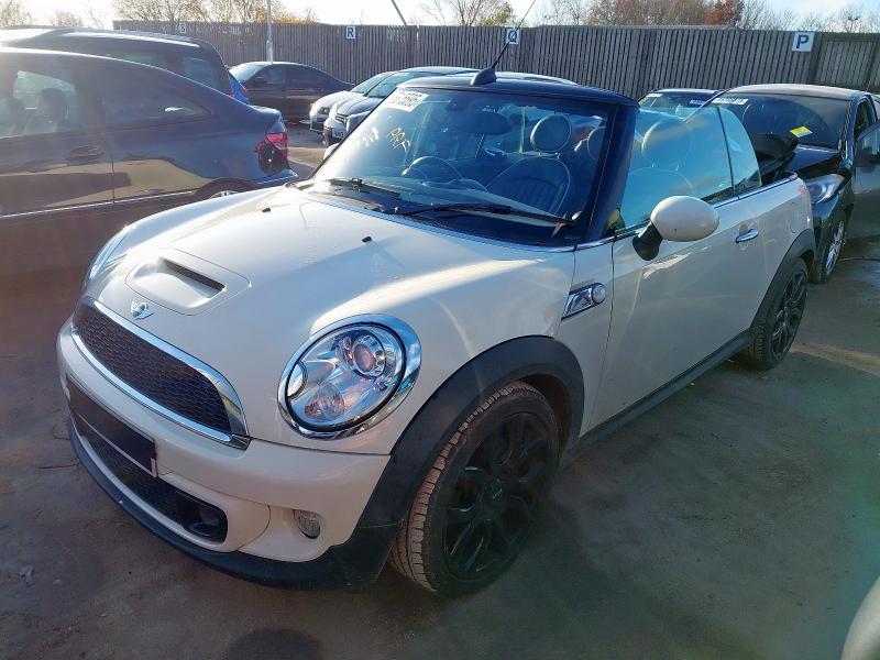 2013 MINI CONVERTIBLE 1.6 COOPER S 2DR AUTO for sale at Copart SANDY