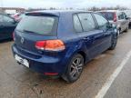 2009 VOLKSWAGEN GOLF 2.0 TDI 110 SE 5DR for sale at Copart SANDWICH