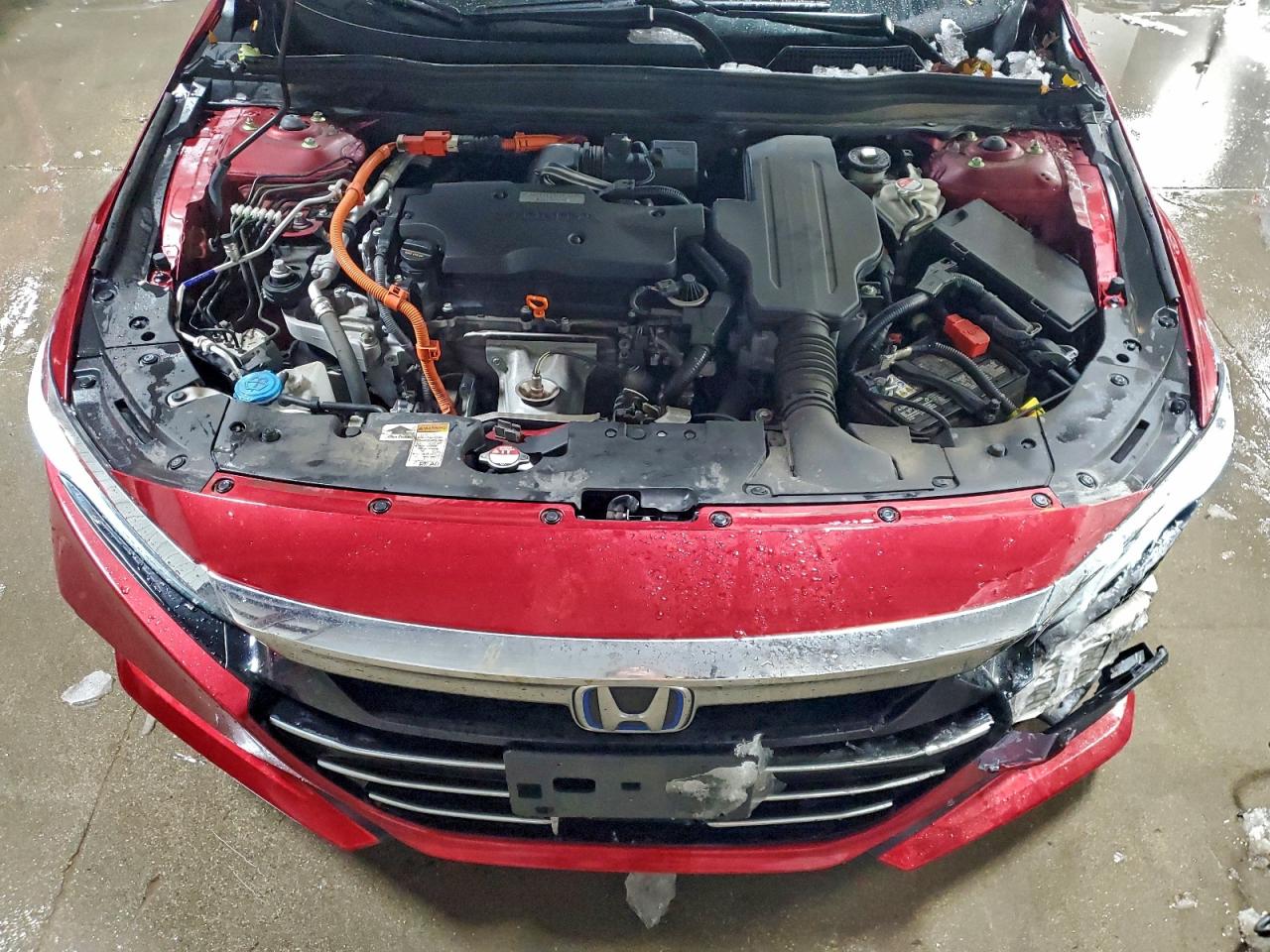 2021 Honda Accord Hybrid VIN: 1HGCV3F12MA000163 Lot: 95013715