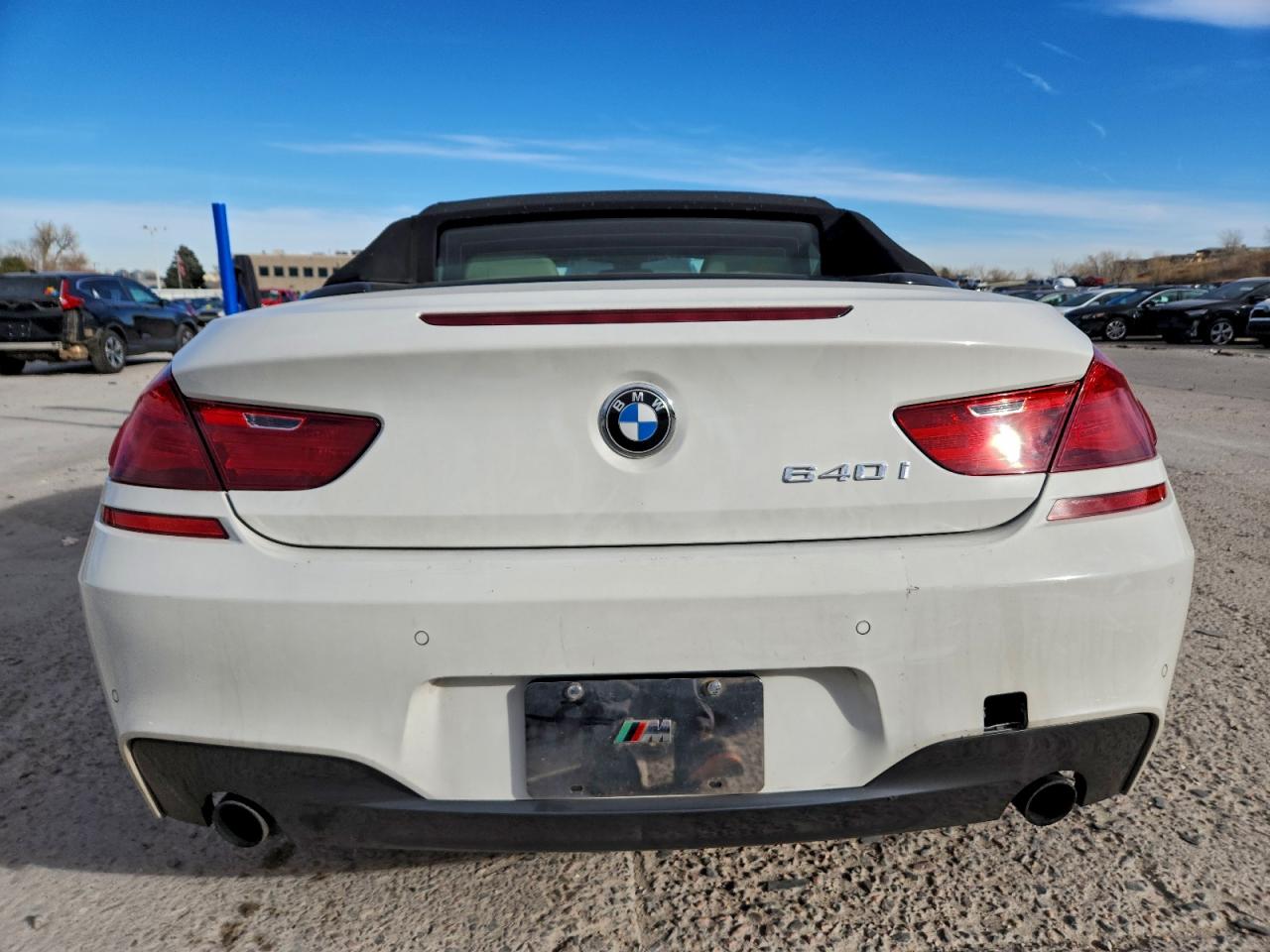 2014 BMW 640 I VIN: WBALW7C56EDX58787 Lot: 96614925