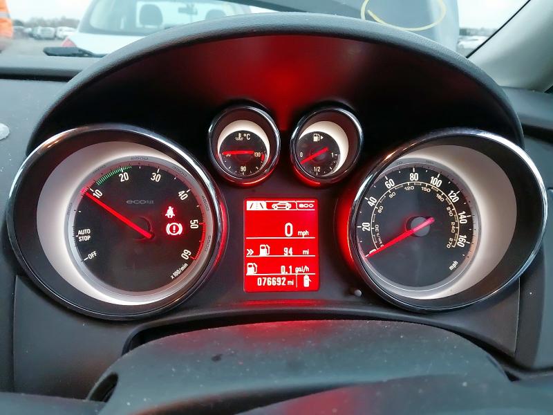 2014 VAUXHALL ASTRA 1.7 CDTI 16V ECOFLEX 130 DESIGN 5DR [99G/KM] [SS]