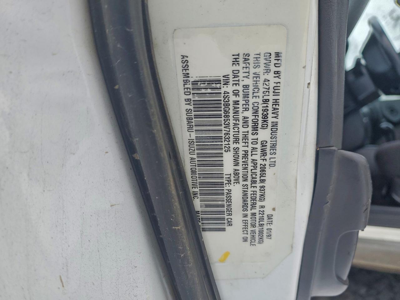 1997 Subaru Legacy Outback VIN: 4S3BG6853V7632125 Lot: 95090545