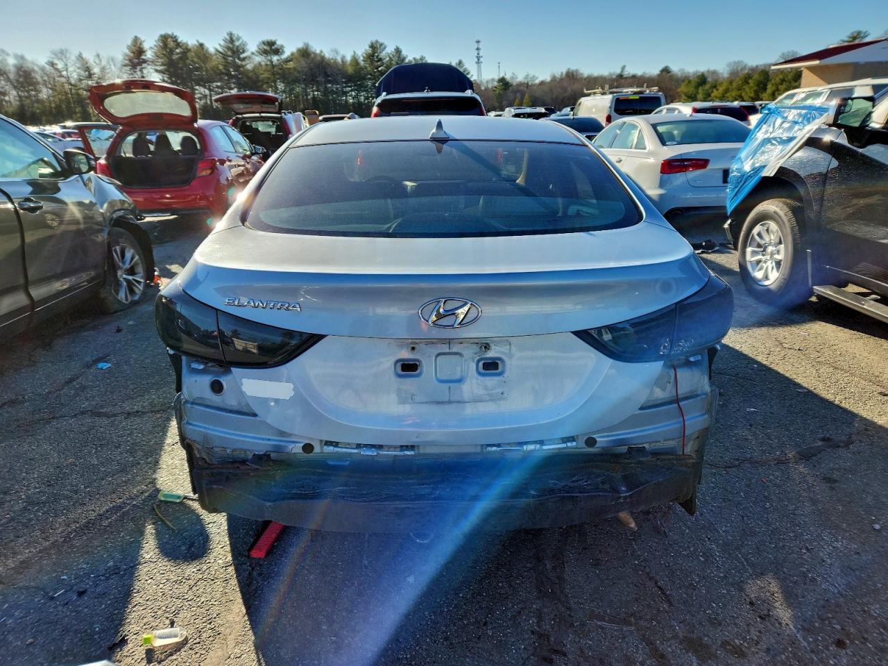 2011 Hyundai Elantra Gls VIN: KMHDH4AE1BU115449 Lot: 96899715