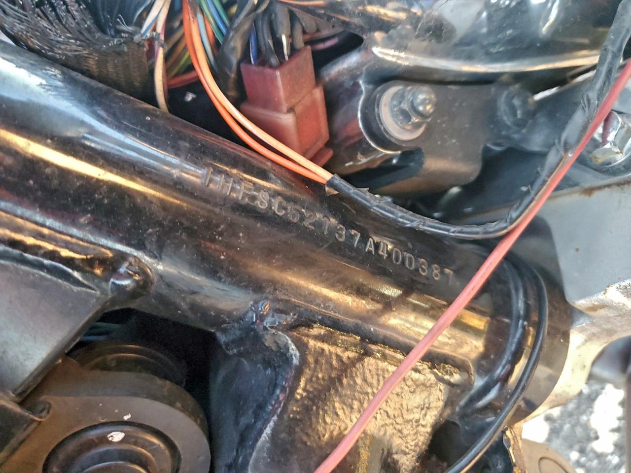 2007 Honda Vtx1300 S VIN: 1HFSC52137A400387 Lot: 95023885