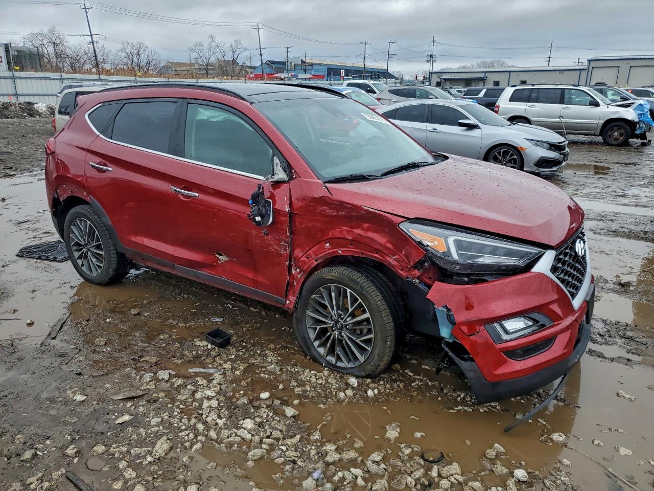 2021 Hyundai Tucson Limited VIN: KM8J3CAL3MU386252 Lot: 97451615