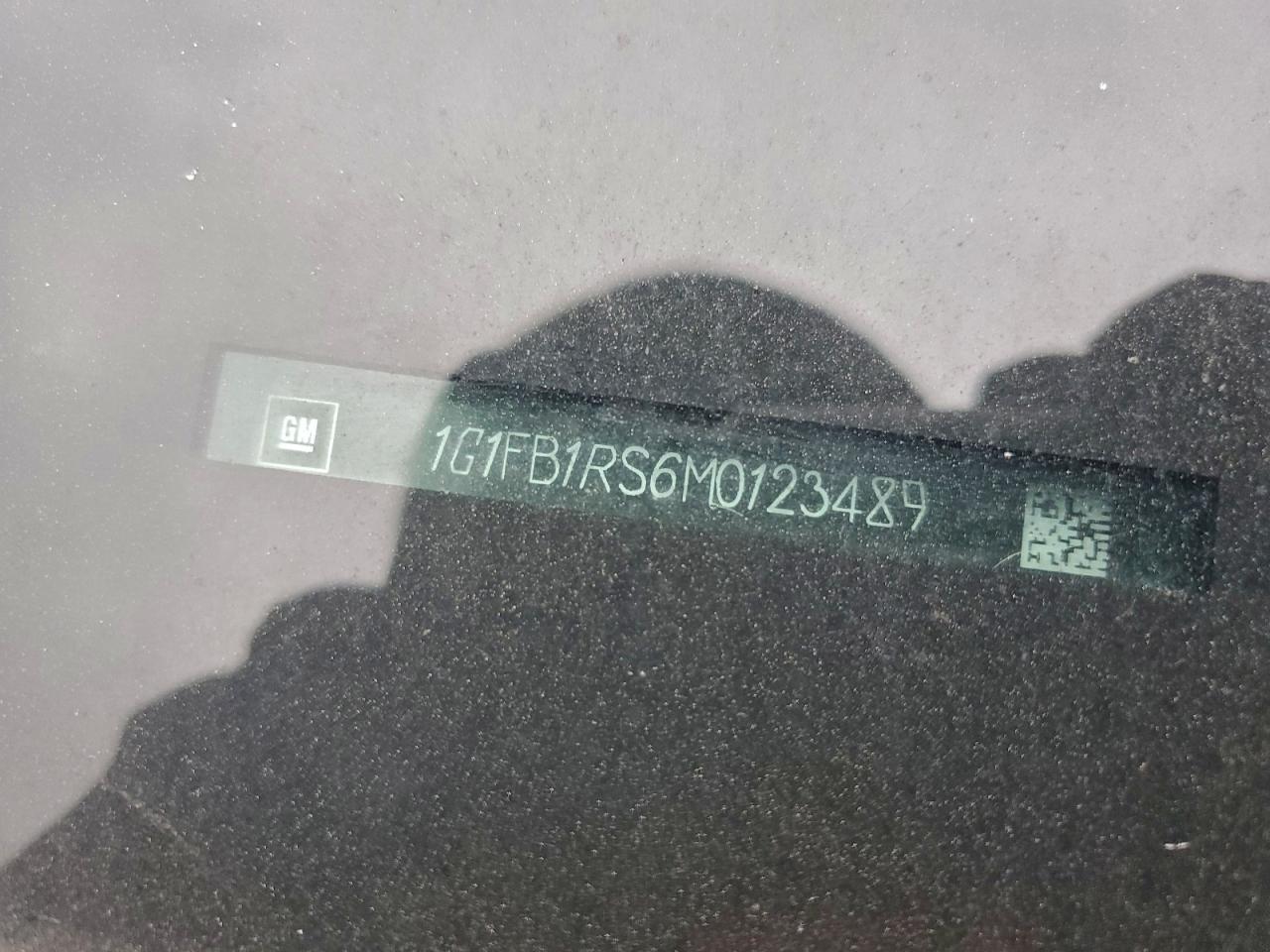 2021 Chevrolet Camaro Ls VIN: 1G1FB1RS6M0123489 Lot: 94819415