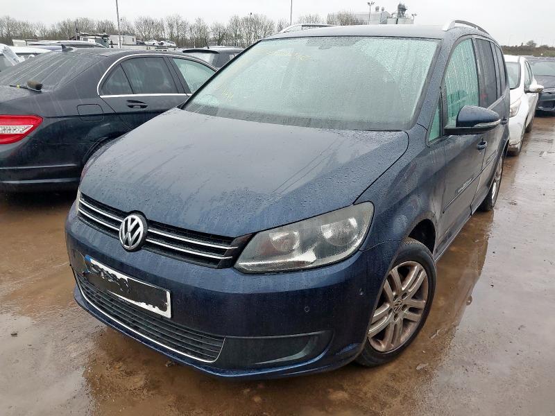2010 VOLKSWAGEN TOURAN 1.6 TDI 105 SE 5DR DSG for sale at Copart SANDY
