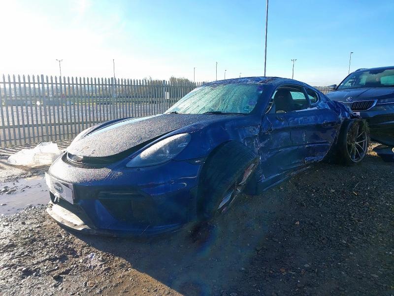 2021 PORSCHE CAYMAN 4.0 GT4 2DR PDK for sale at Copart CORBY