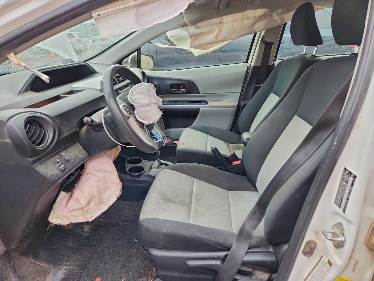 2012 Toyota Prius C VIN: JTDKDTB30C1508599 Lot: 95429105