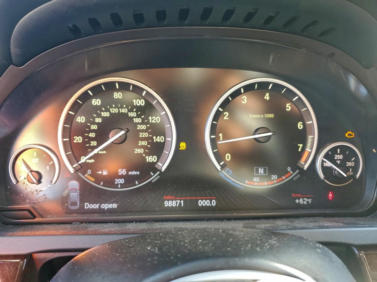 2013 BMW 750 Lxi VIN: WBAYF8C54DDE59411 Lot: 96534215