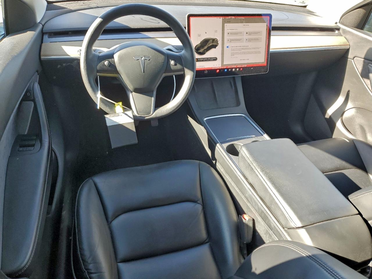 2021 Tesla Model Y VIN: 5YJYGDEE7MF297527 Lot: 92534565