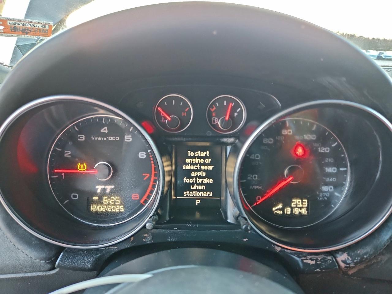 2013 Audi Tt Premium Plus VIN: TRUSFAFK8D1010173 Lot: 97258025