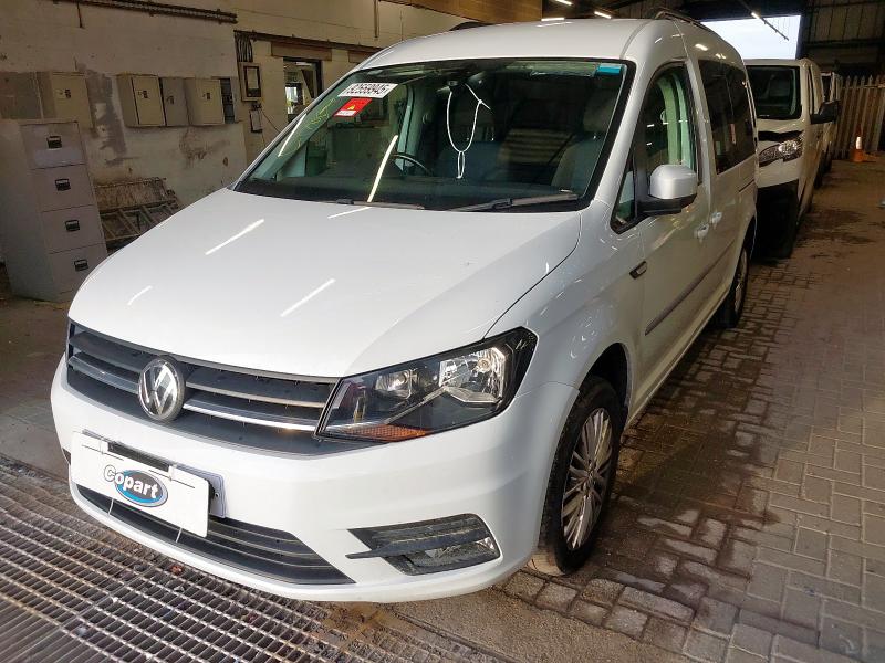 2018 VOLKSWAGEN CADDY MAXI LIFE 2.0 TDI 5DR for sale at Copart SANDWICH
