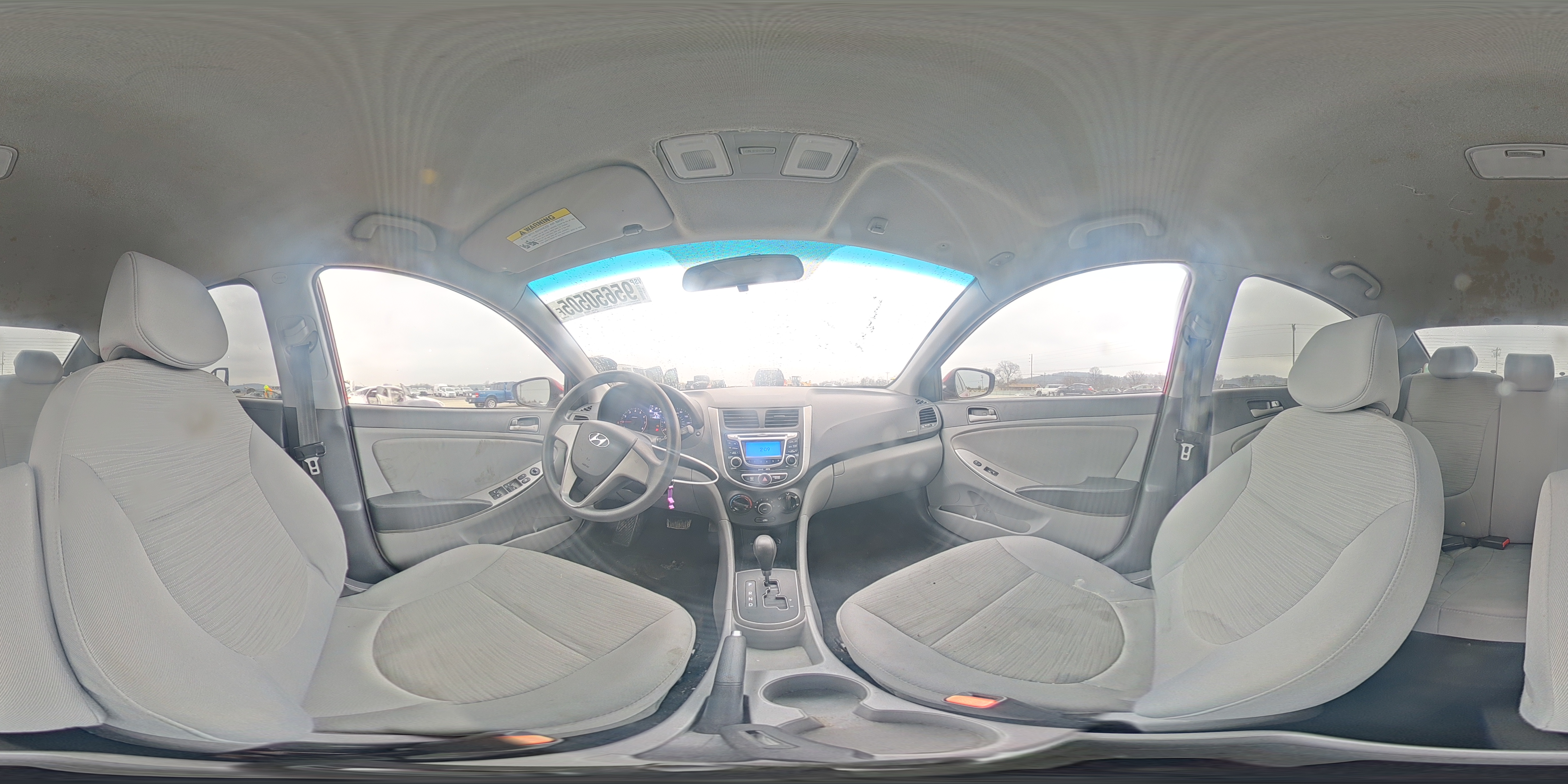 2017 Hyundai Accent Se VIN: KMHCT4AE1HU272661 Lot: 95650505