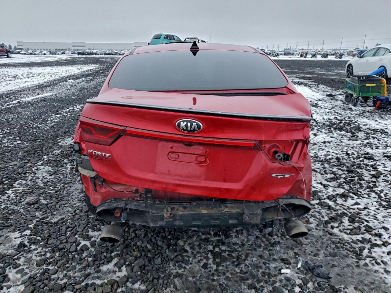 2021 Kia Forte Gt VIN: 3KPF44AC9ME276205 Lot: 95213475