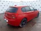 2015 BMW 1 SERIES 116D SPORT 5DR for sale at Copart WOLVERHAMPTON