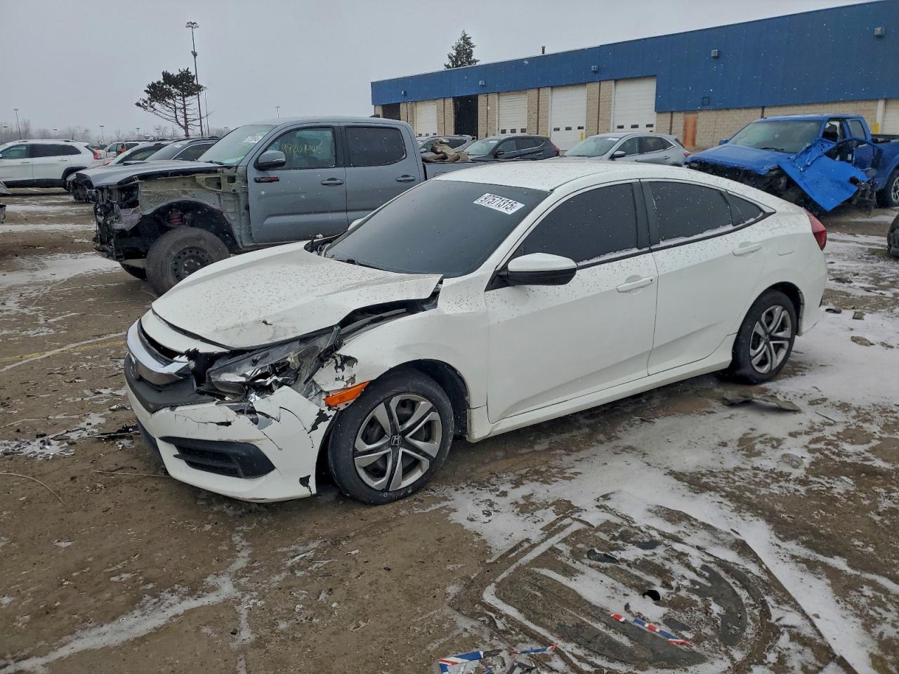 2018 Honda Civic Lx VIN: 19XFC2F50JE004249 Lot: 97571315