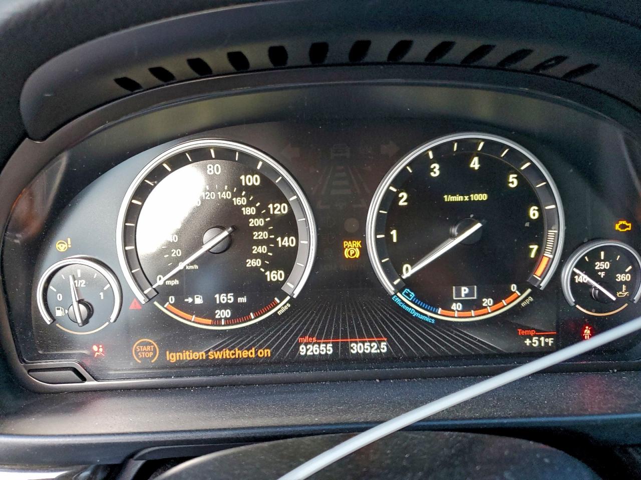 2014 BMW 550 I VIN: WBAKN9C51ED000981 Lot: 93789265