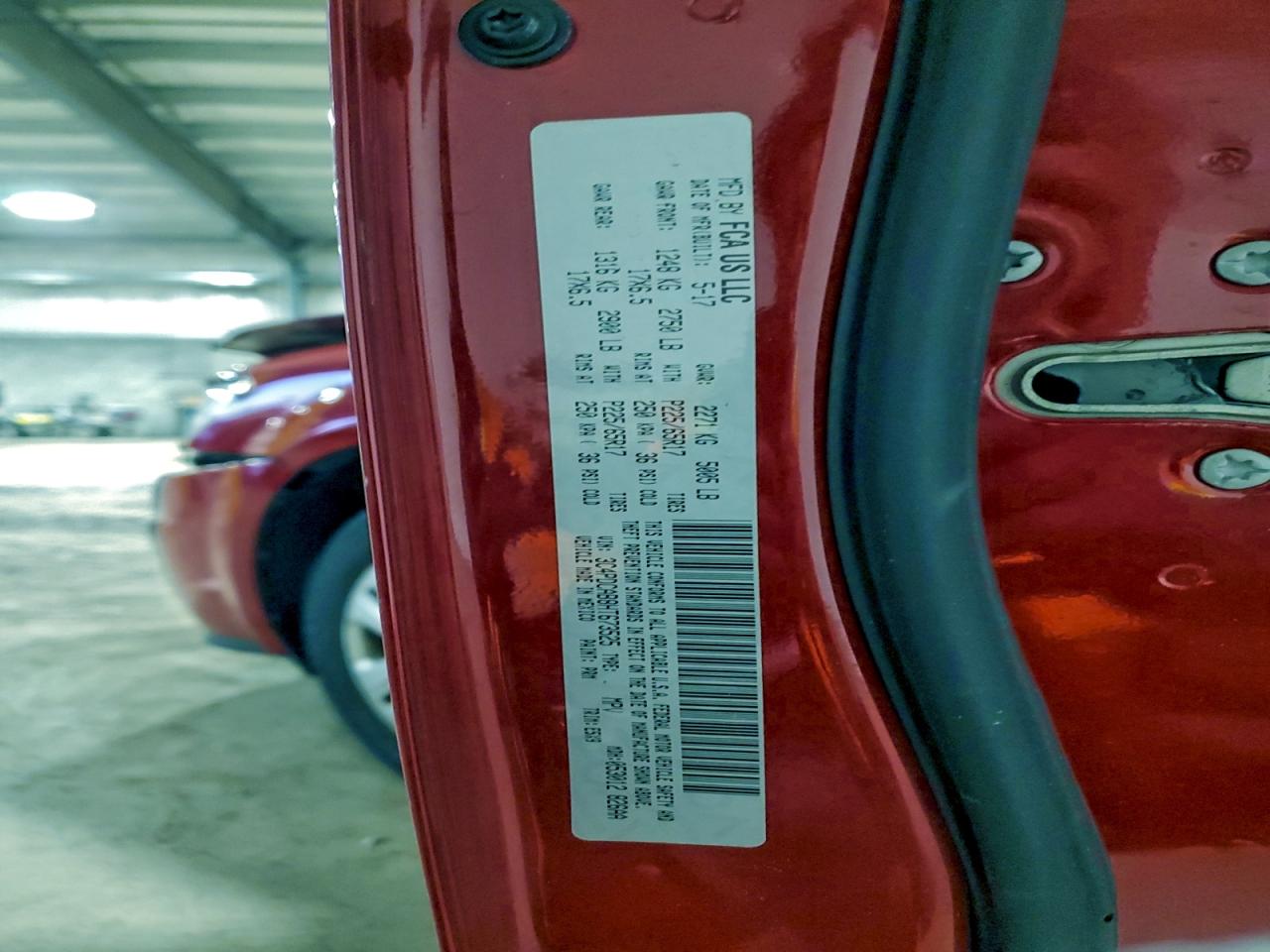 2017 Dodge Journey Se VIN: 3C4PDCAB8HT673525 Lot: 96880595