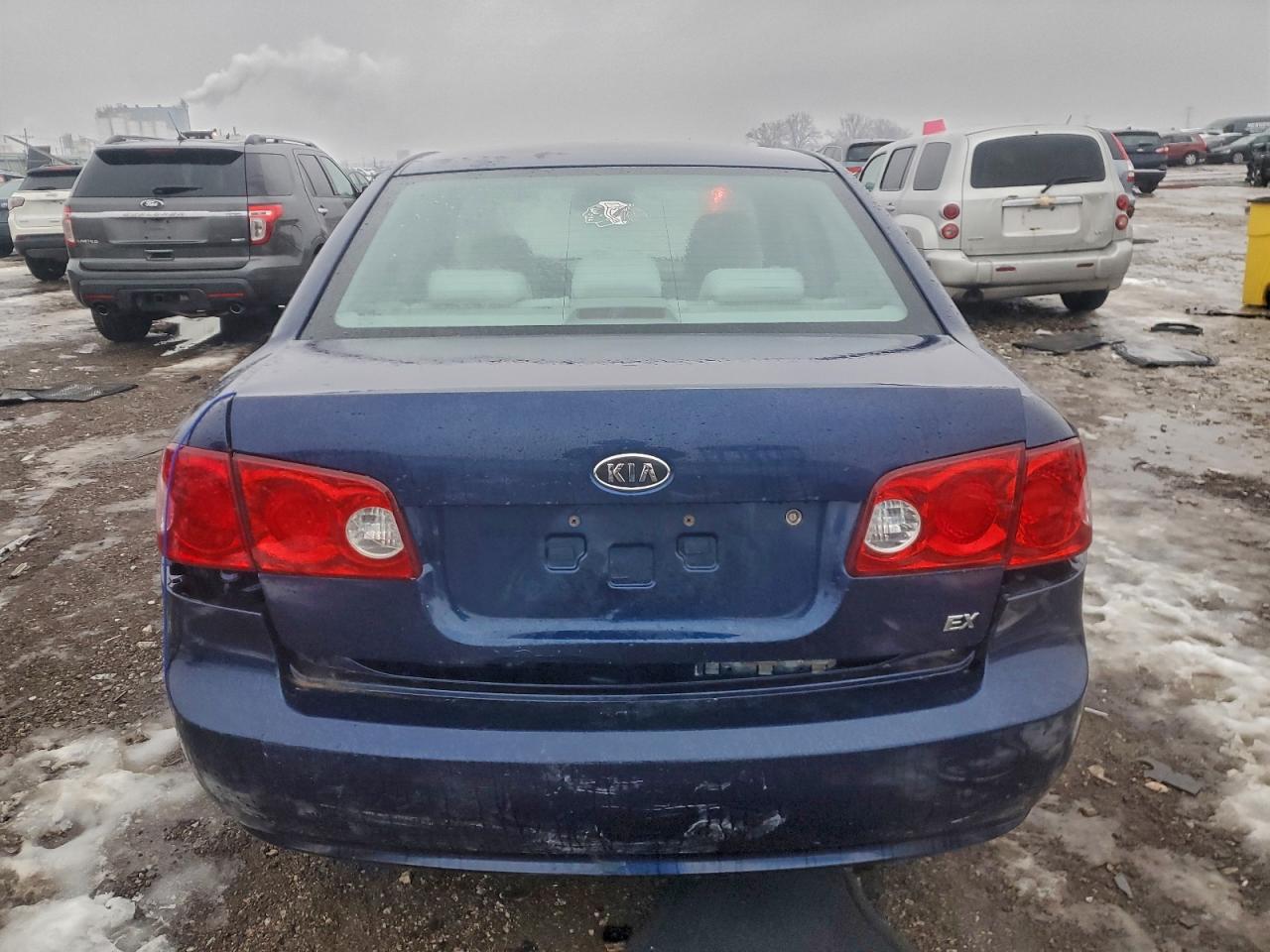 2007 Kia Optima Lx VIN: KNAGE123275108370 Lot: 95759855
