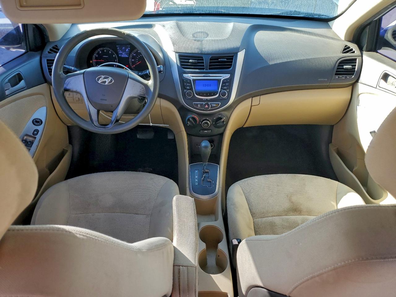 2012 Hyundai Accent Gls VIN: KMHCT4AE7CU213817 Lot: 95111785