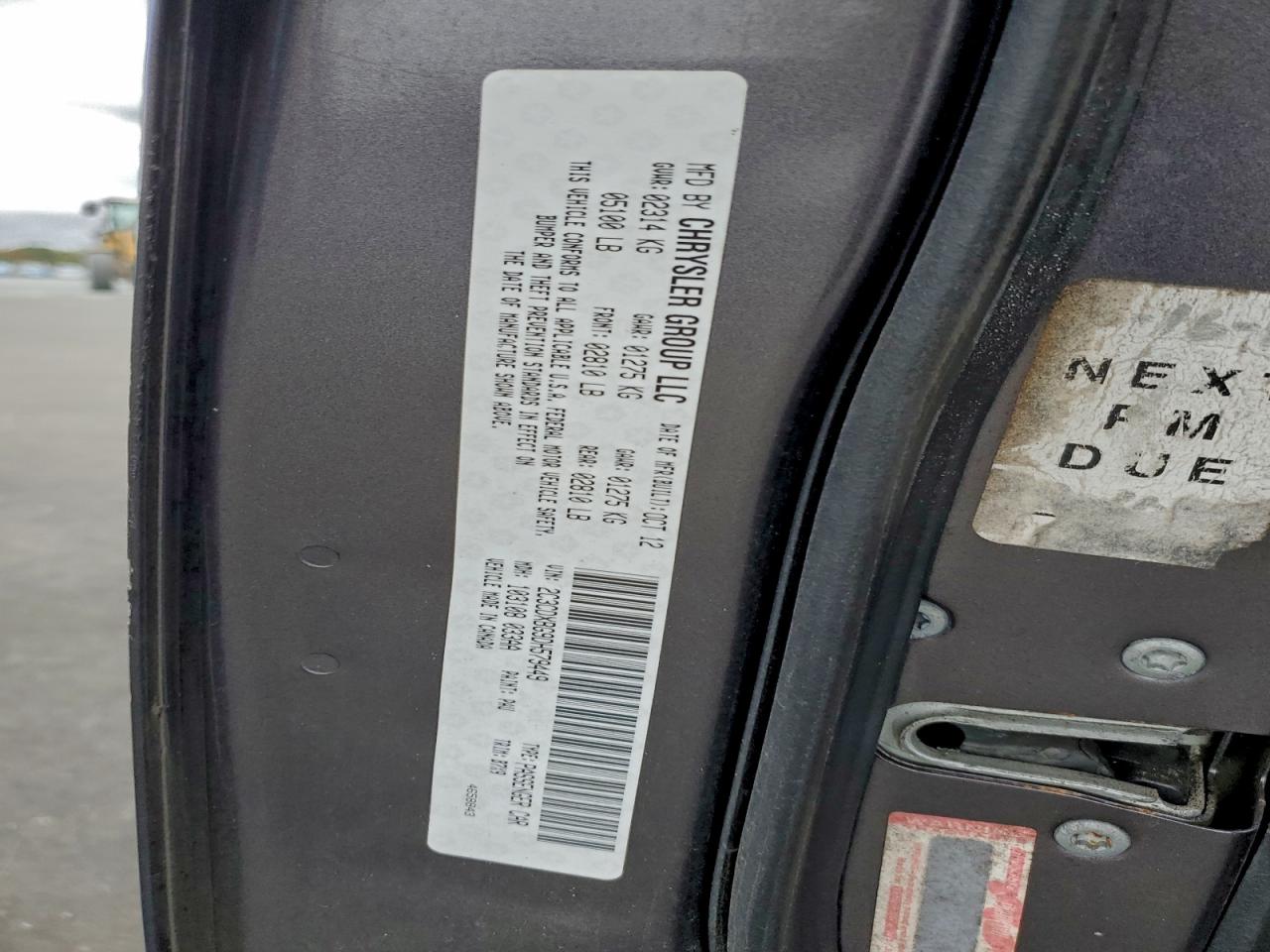 2013 Dodge Charger Se VIN: 2C3CDXBG9DH579449 Lot: 95306535