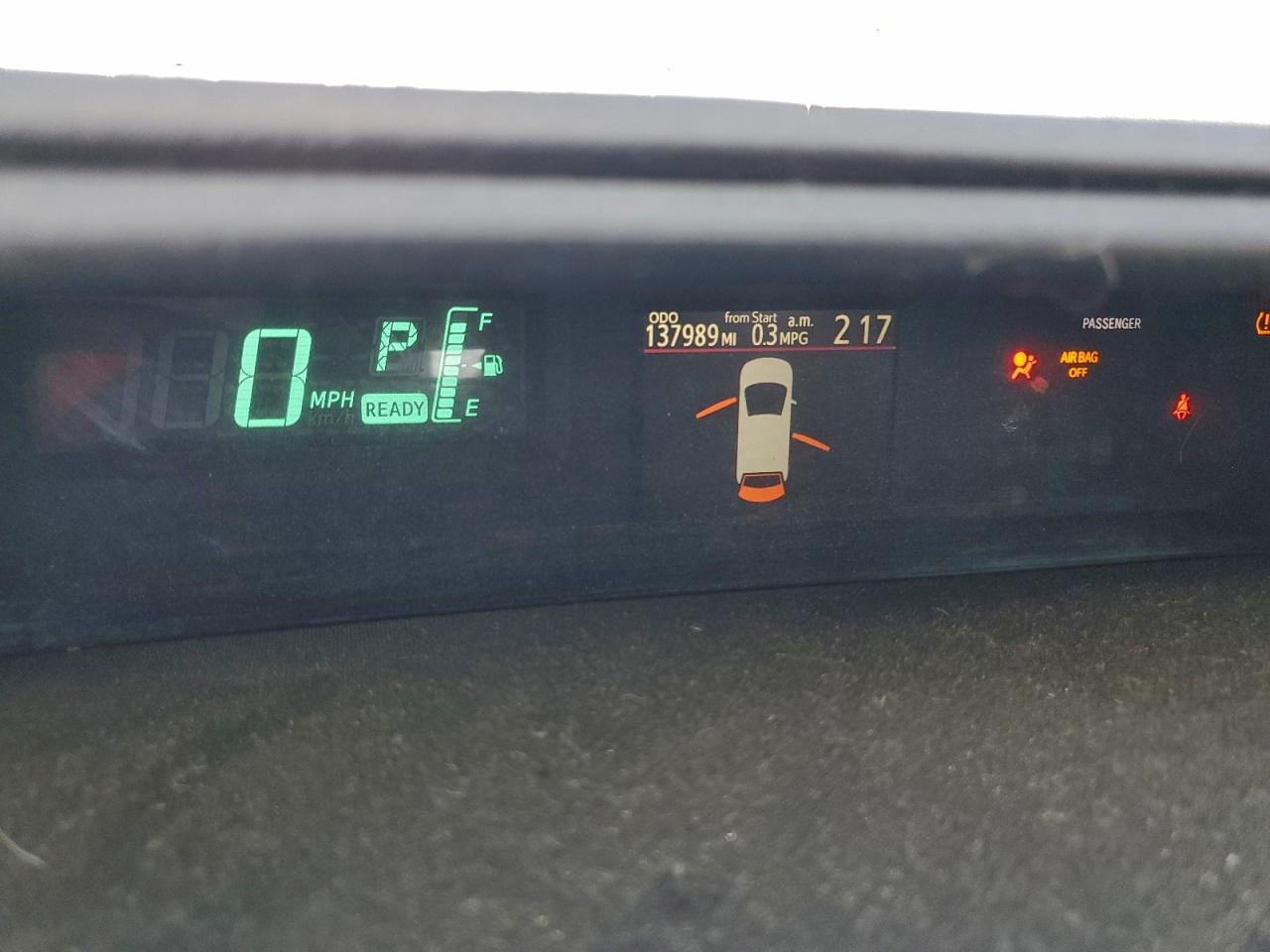 2013 Toyota Prius C VIN: JTDKDTB33D1052227 Lot: 96212305