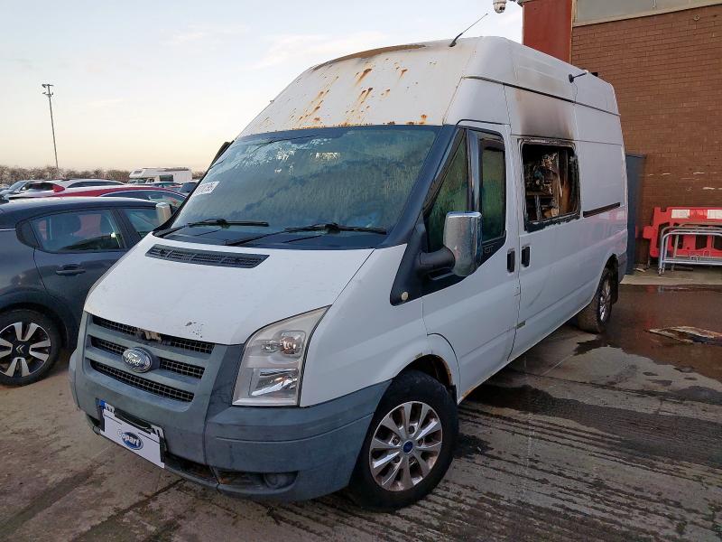 2011 FORD TRANSIT 100 T350L RWD  for sale at Copart PETERLEE
