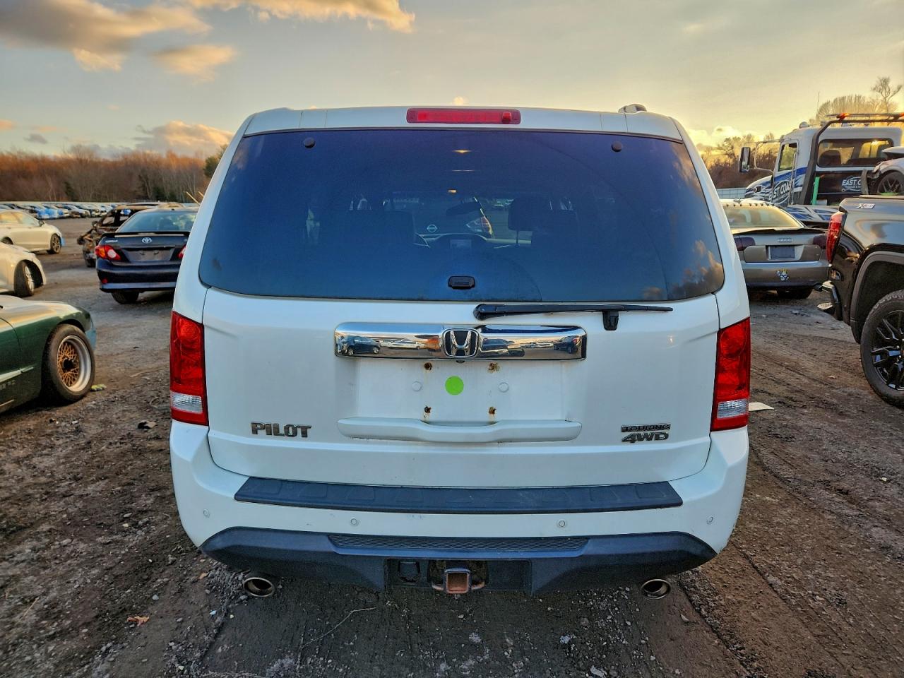 2012 Honda Pilot Touring VIN: 5FNYF4H99CB061980 Lot: 95482885