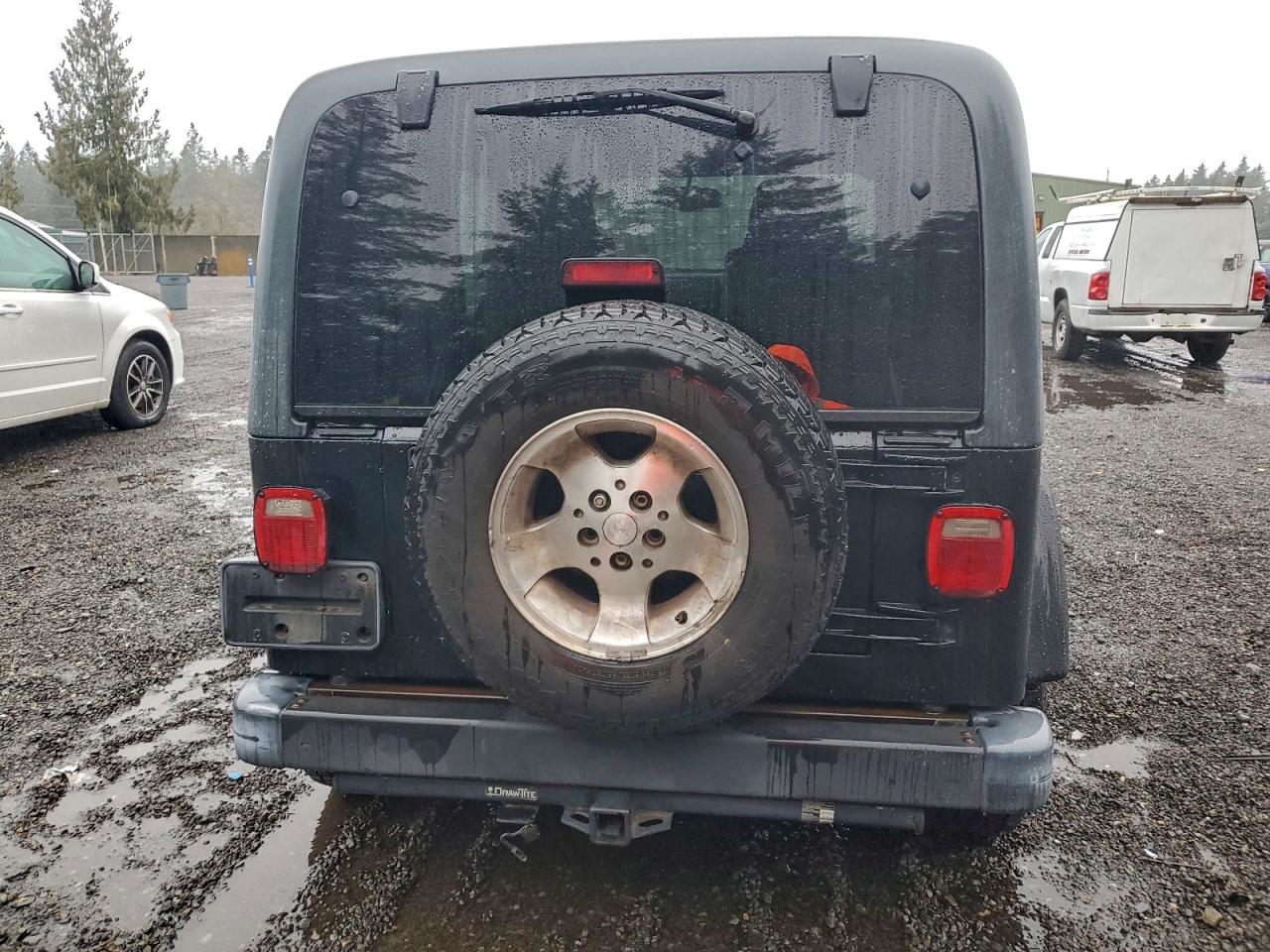 2003 Jeep Wrangler / Tj Sahara VIN: 1J4FA59S43P373475 Lot: 95932865