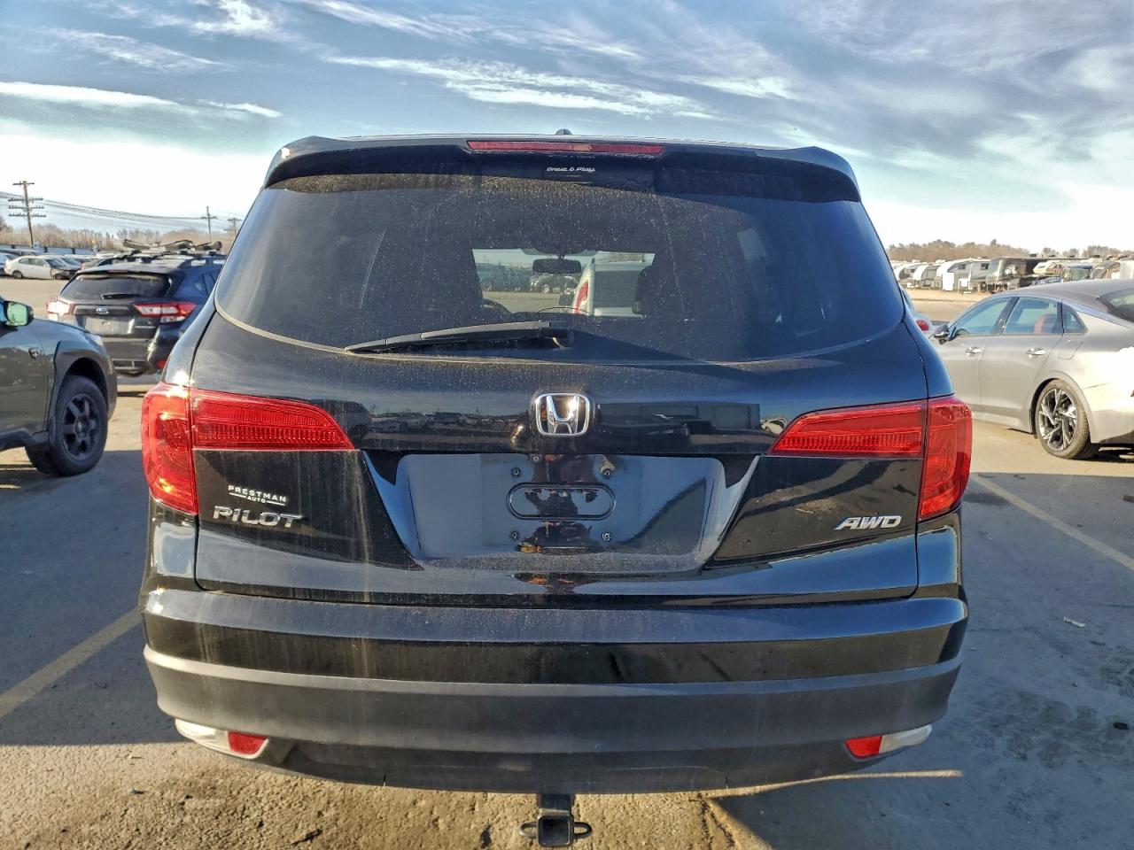 2017 Honda Pilot Exl VIN: 5FNYF6H57HB017315 Lot: 95162905