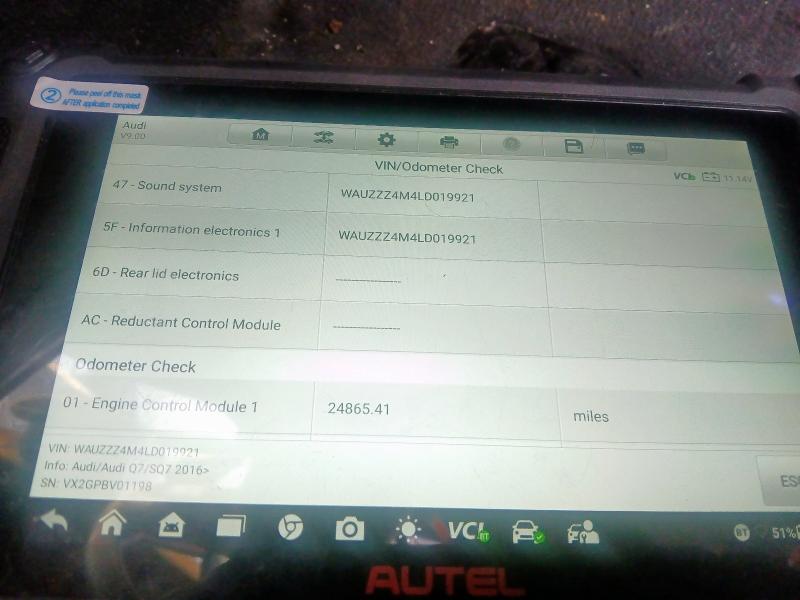 2020 AUDI Q7 50 TDI QUATTRO BLACK EDITION 5DR TIPTRONIC