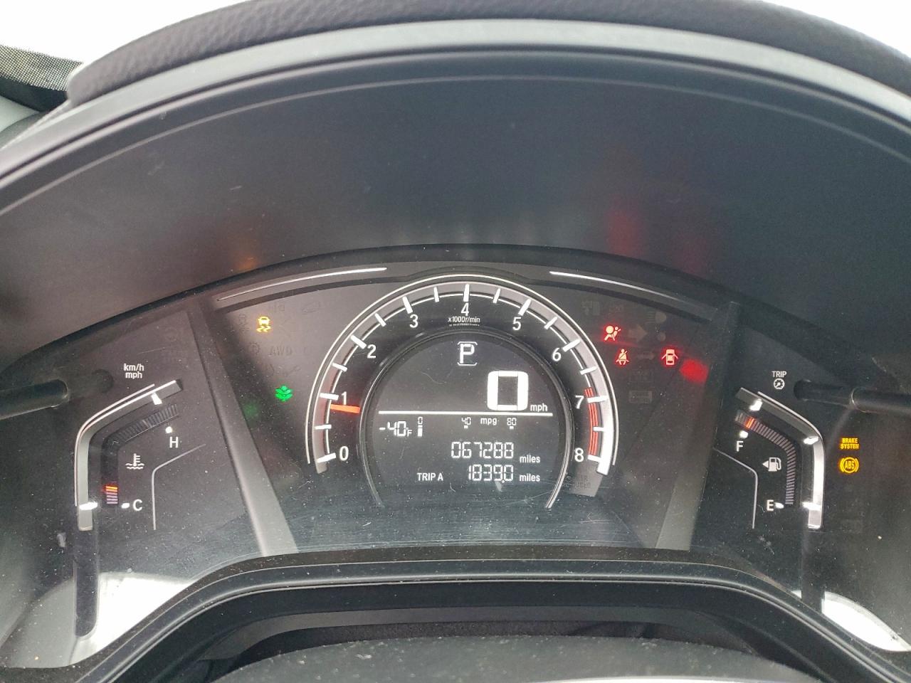 2019 Honda Cr-V Lx VIN: 2HKRW6H30KH205542 Lot: 94638445