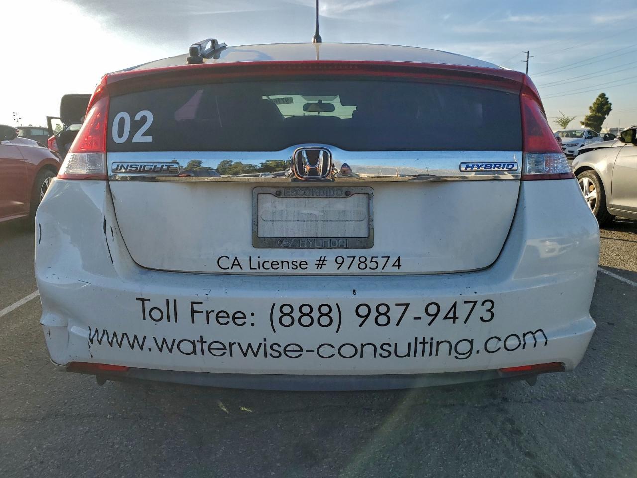 2013 Honda Insight Lx VIN: JHMZE2H54DS006347 Lot: 97166455