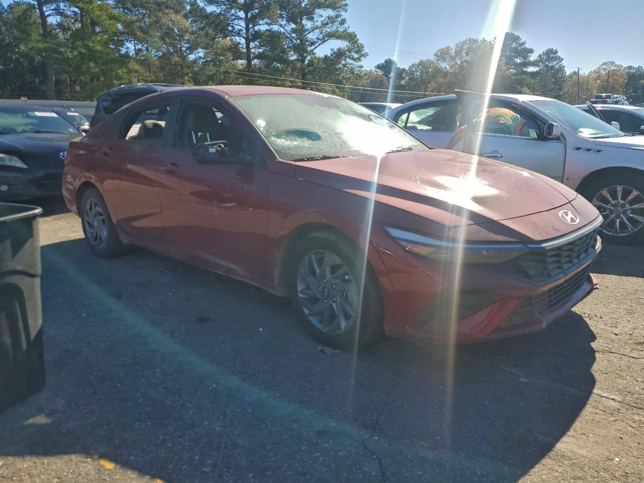 2024 Hyundai Elantra Sel VIN: KMHLM4DG7RU752425 Lot: 97853595